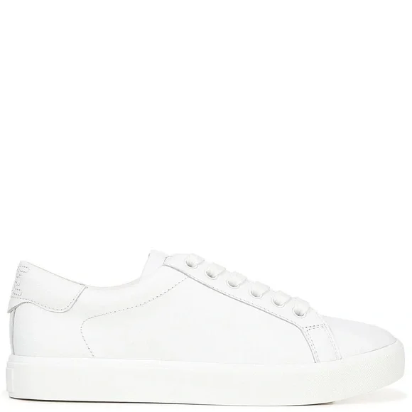 Sam Edelman Women's Ethyl Sneaker White Leather Size 7 - Picture 2 of 7
